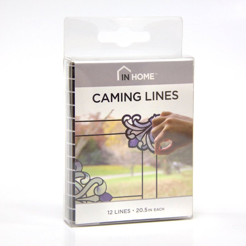 Inhome In Home InHome NH2366 Caming Line Stained Glass Decals, Black - Image 3